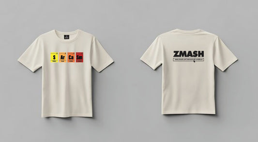 Sarcasm Elements Oversized Unisex Graphic T-Shirt